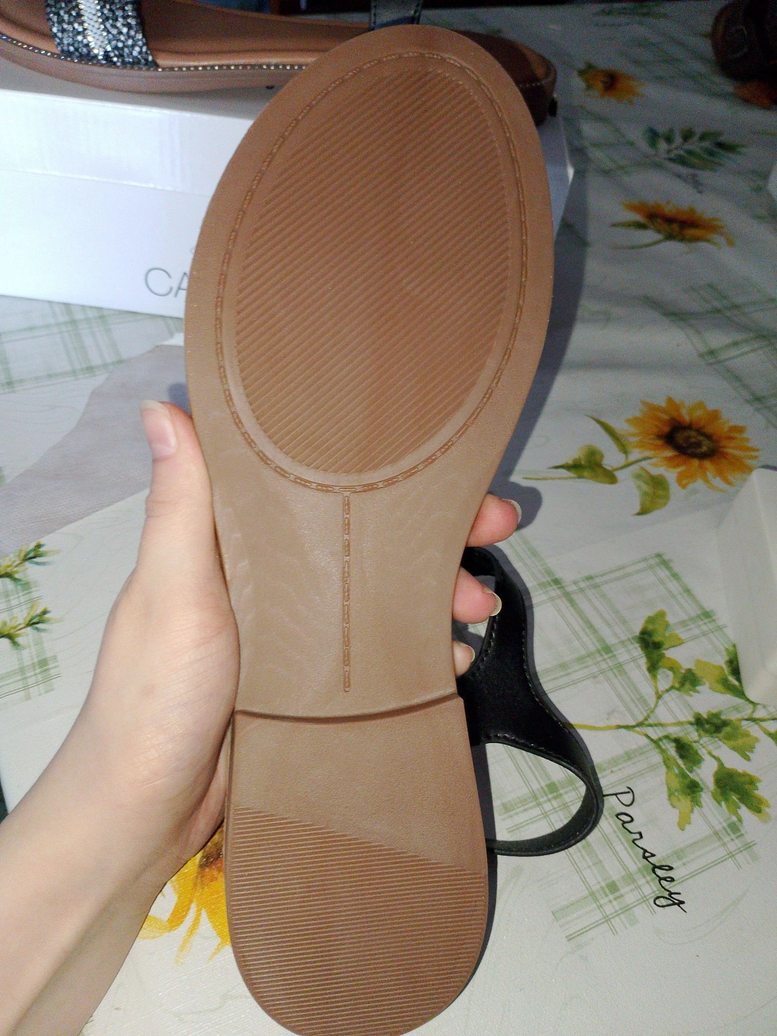 Sandalias negras con tiras trenzadas Catwalk - T. 41 – photo 5